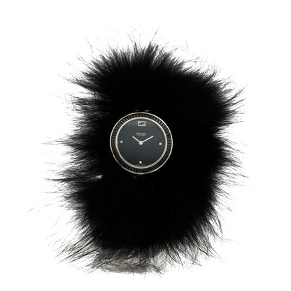 Fendi Stainless Steel Ceramic 36mm My Way Quartz Watch Black 1 of 5