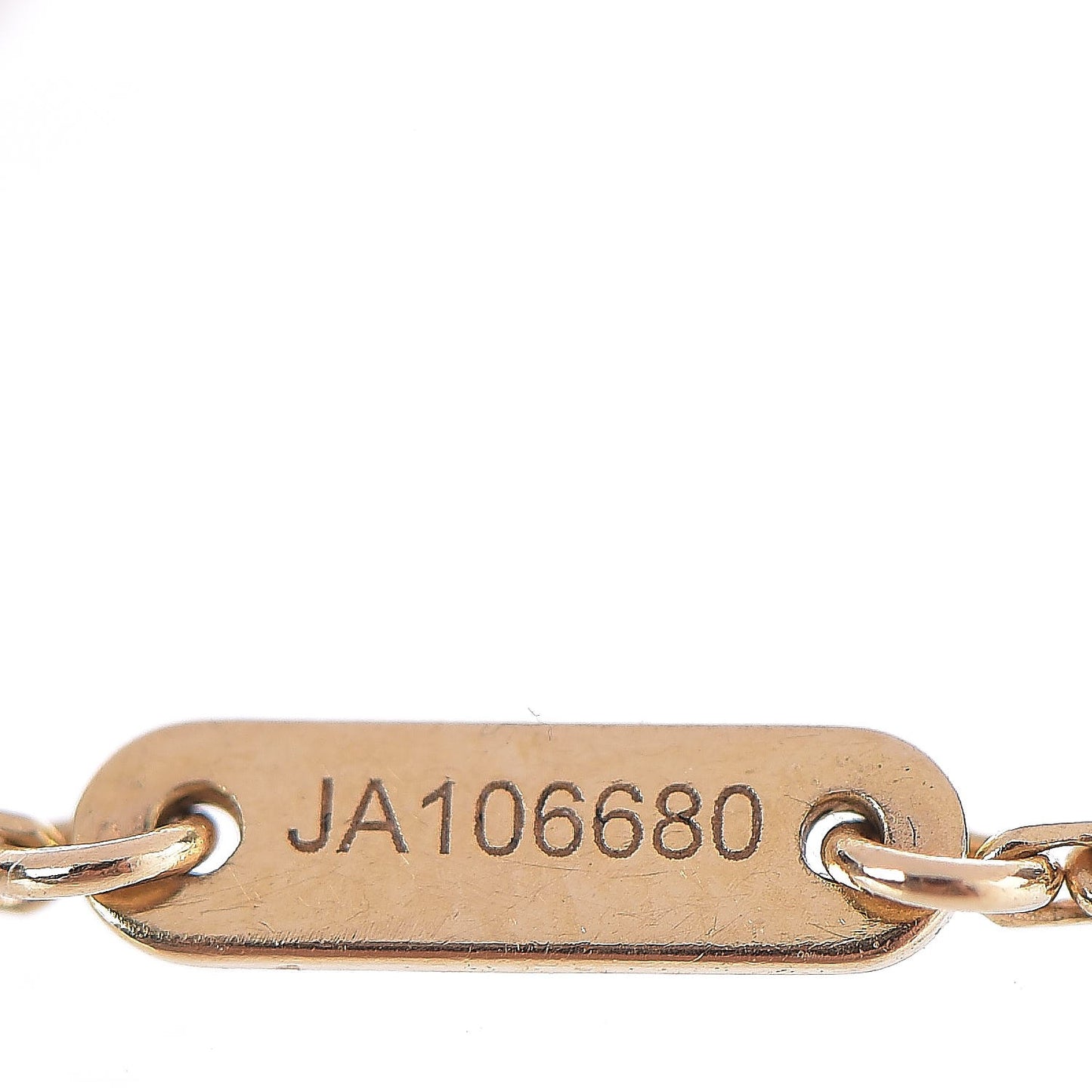 18K Yellow Gold Mother of Pearl Sweet Alhambra Bracelet