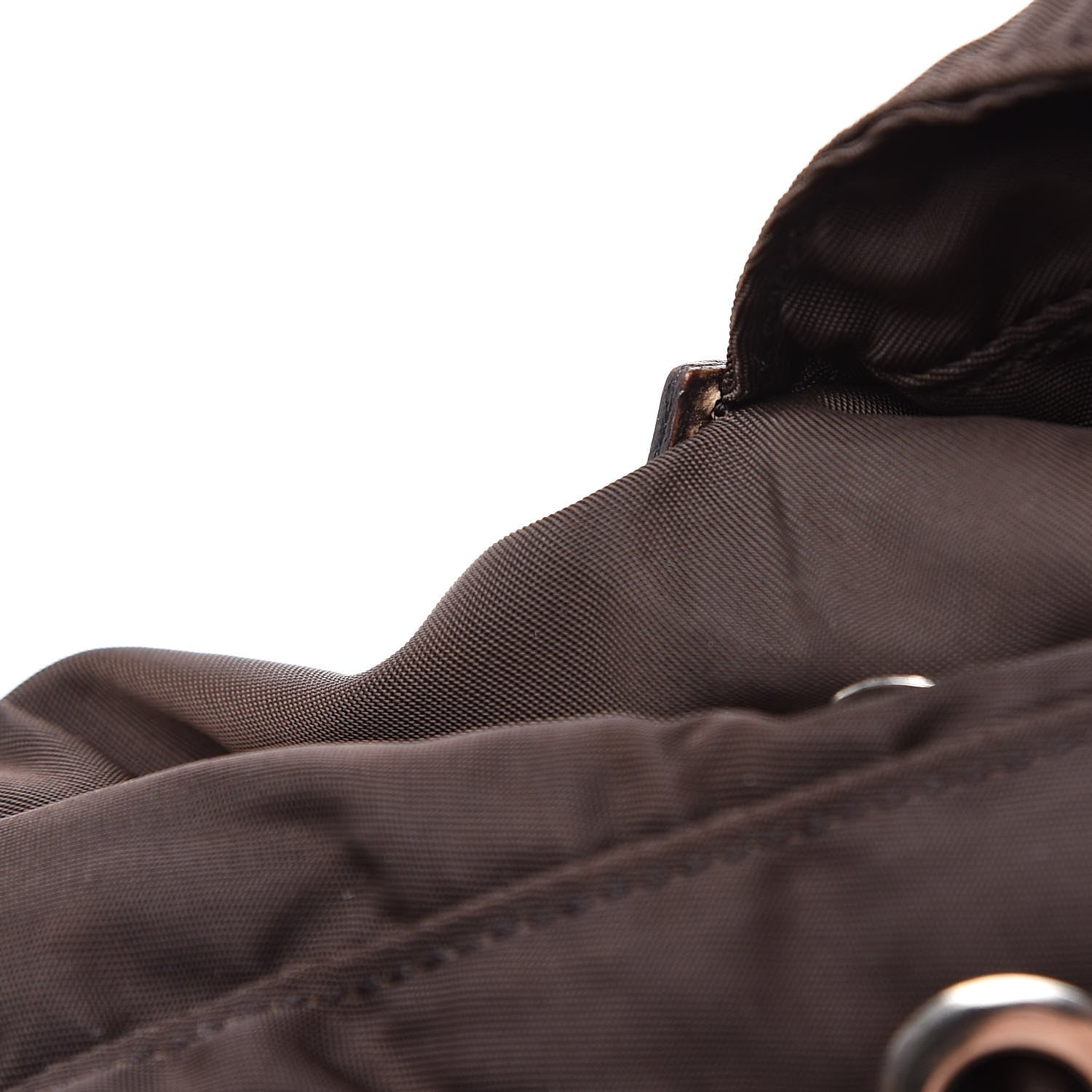 Prada Tessuto Nylon Medium Vela Backpack Ebano 11 of 12