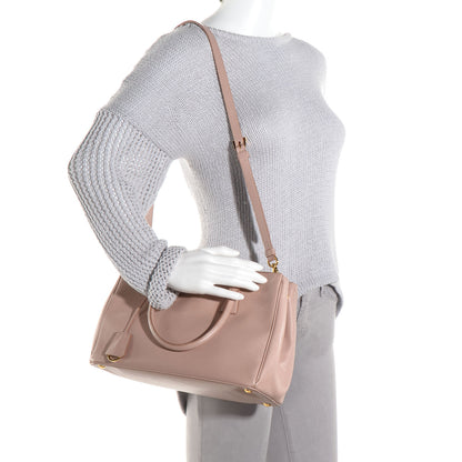Prada Saffiano Lux Small Double Zip Tote Cammeo 2 of 10