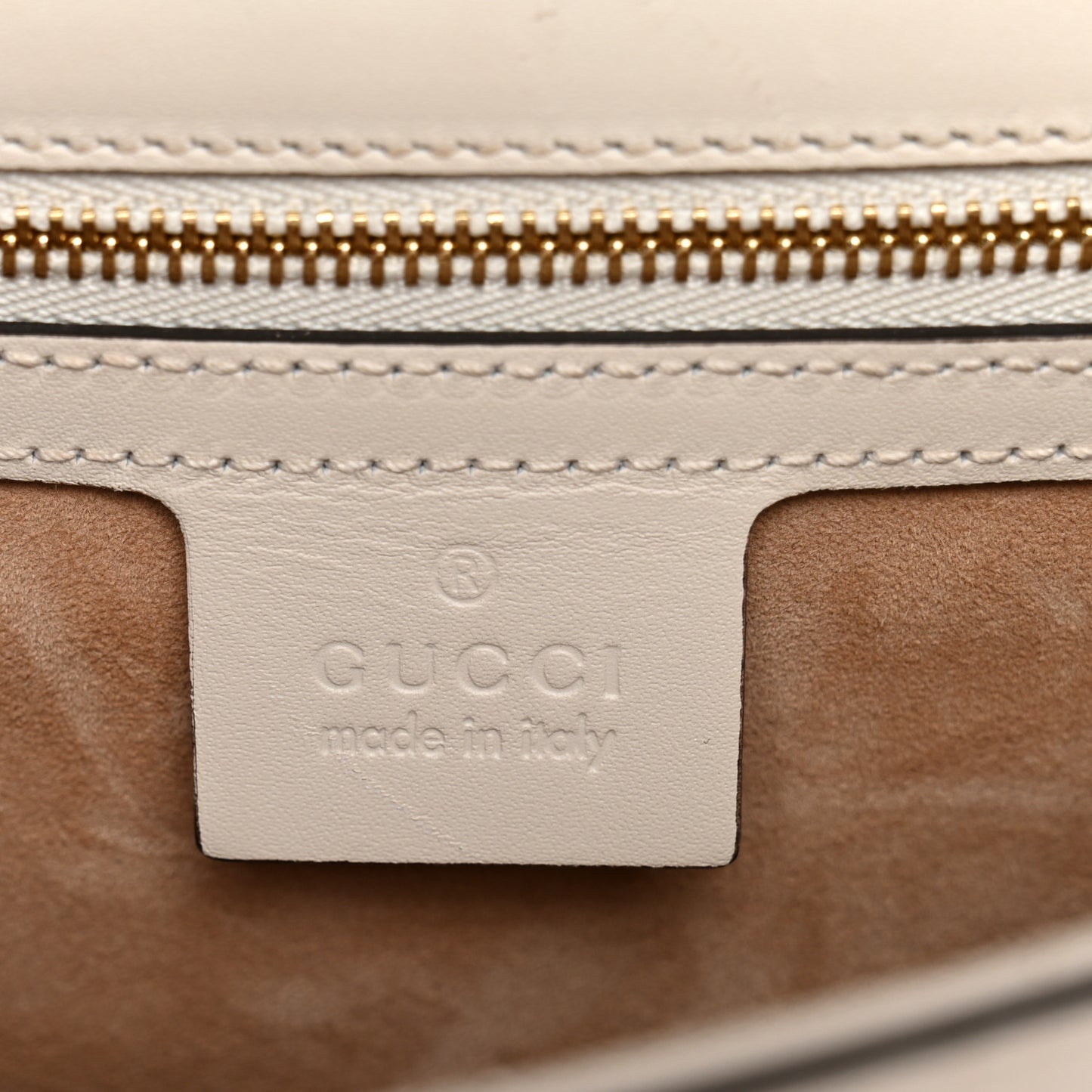 Calfskin Sylvie Belt Bag Off White