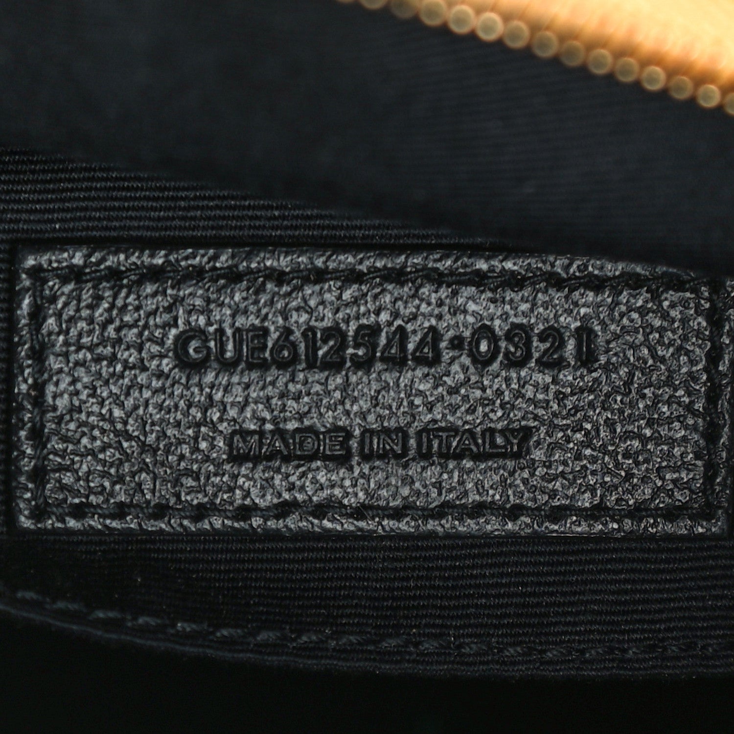 Saint Laurent Calfskin Matelasse Monogram Lou Camera Bag Safran 7 of 10