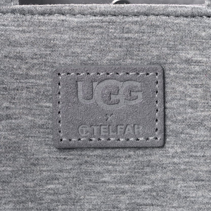 Telfar X UGG Fleece Small Shopping Bag Heather Grey 16 of 17