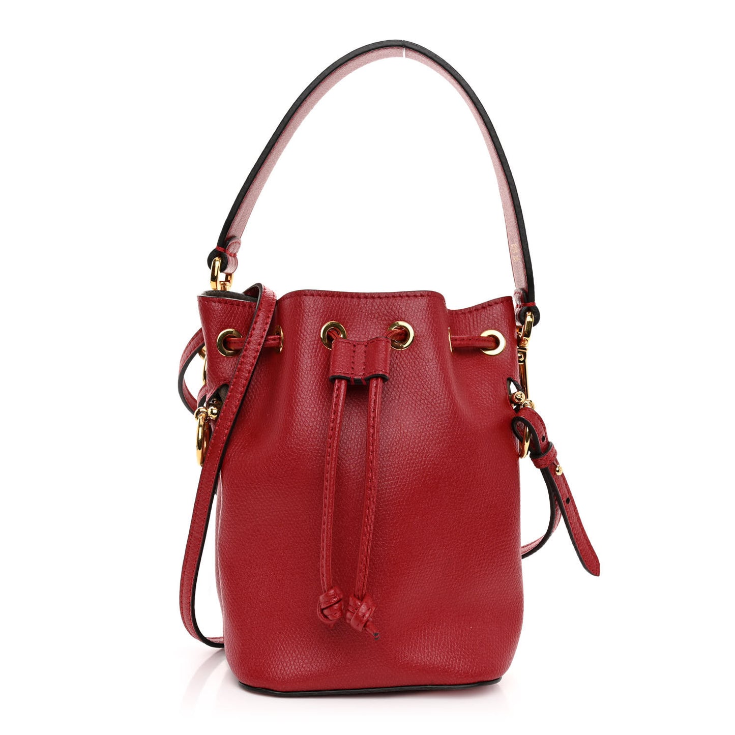 Vitello Cruise F is Fendi Mini Mon Tresor Bucket Bag Fragola