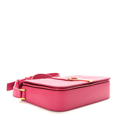 Saint Laurent Calfskin Classic Y Satchel Fuchsia 4 of 10