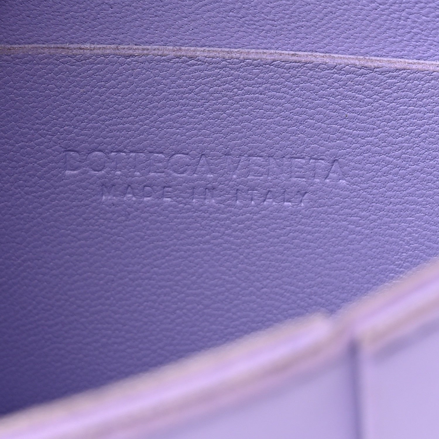 Bottega Veneta Lambskin Intreccio Candy Cassette Crossbody Bag Wisteria 6 of 10