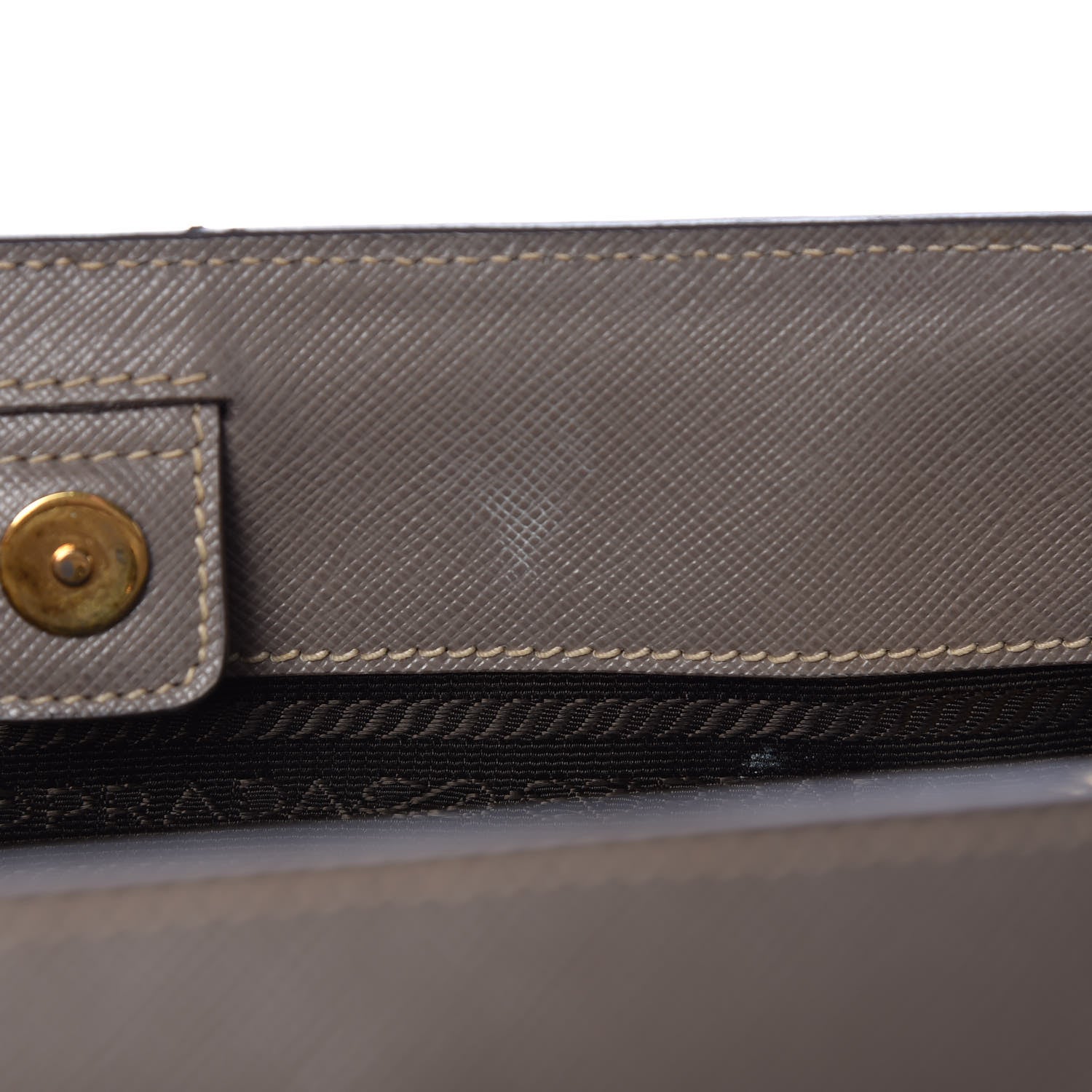 Prada Saffiano Lux Medium Tote Argilla 10 of 10
