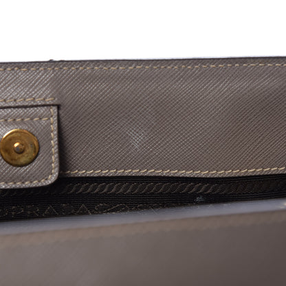 Prada Saffiano Lux Medium Tote Argilla 10 of 10