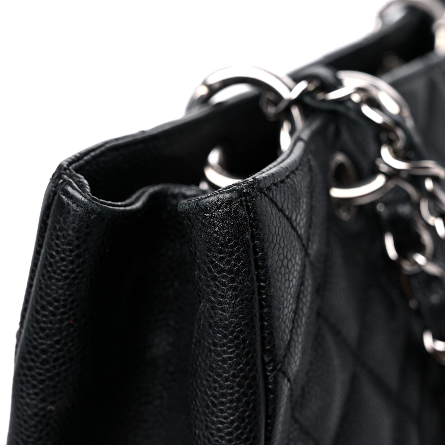 Chanel Caviar Quilted Grand Shopping Tote GST Black 19 of 23