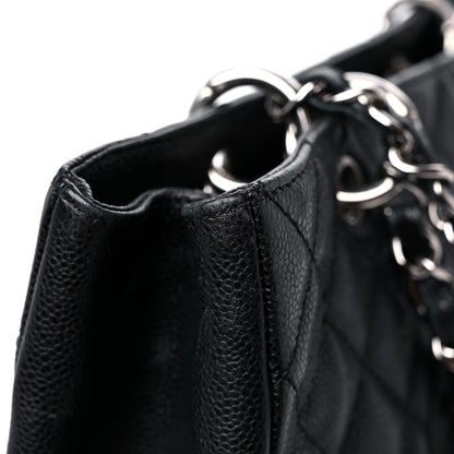 Chanel Caviar Quilted Grand Shopping Tote GST Black 19 of 23