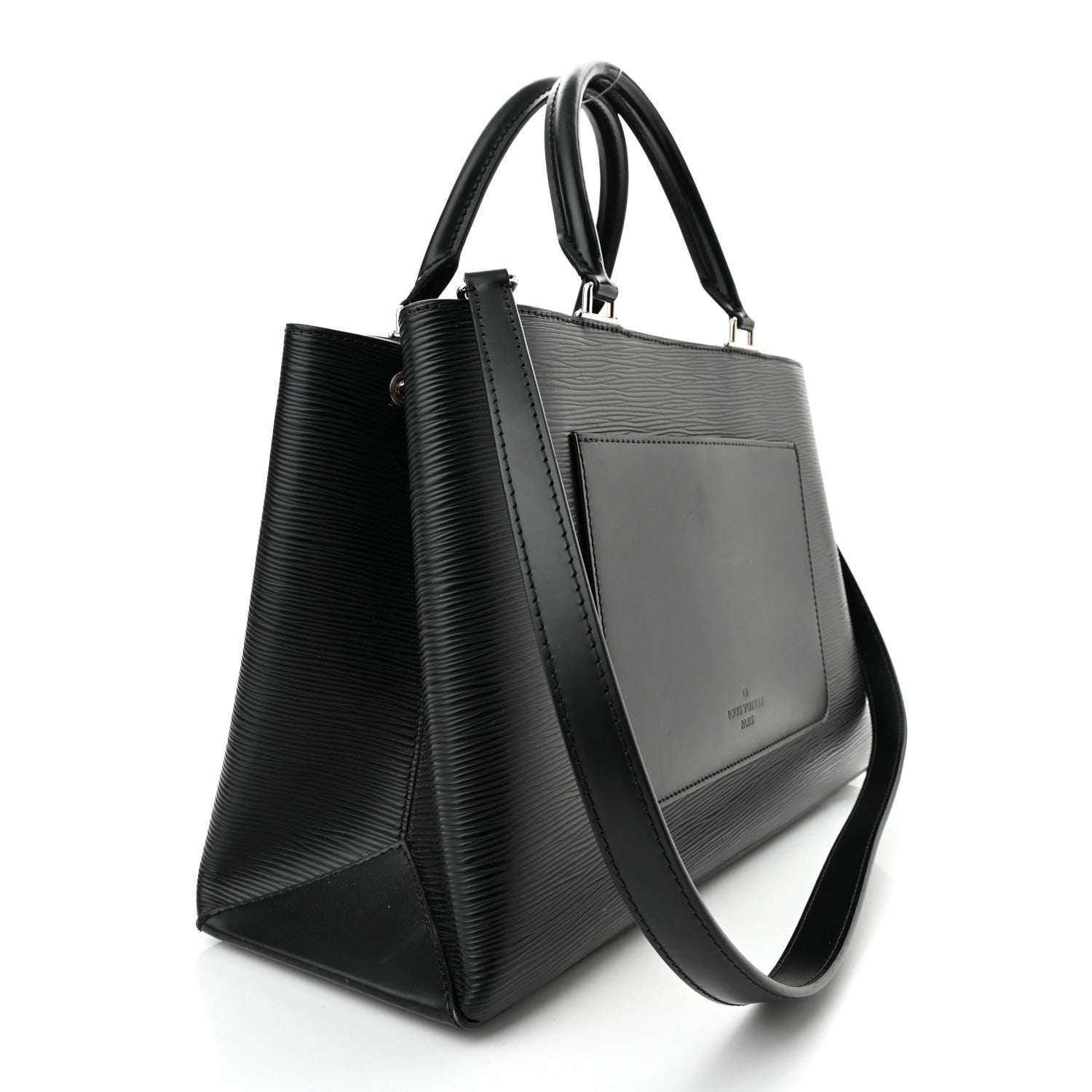 Louis Vuitton Epi Kleber MM Black 3 of 10