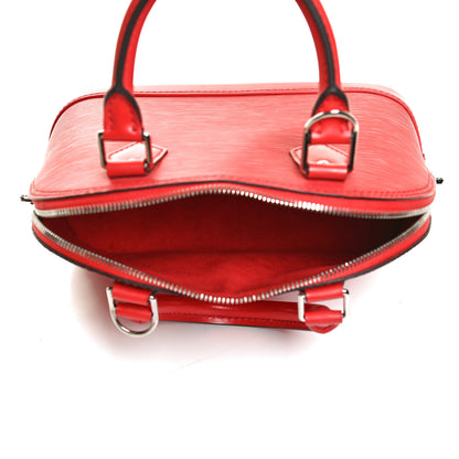 Louis Vuitton Epi Alma BB Coquelicot 5 of 12