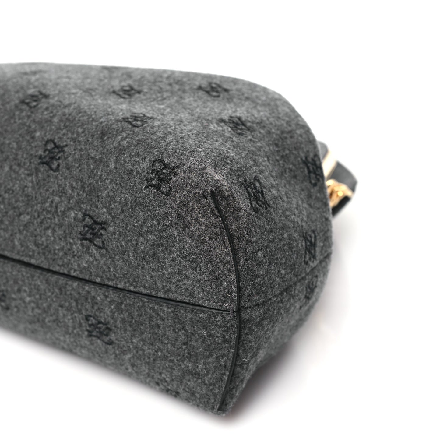 Flannel Karligraphy Embroidered Medium Fendi First Grey