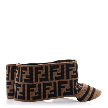 Fendi Nylon FF Stretch Visor Tobacco 5 of 8