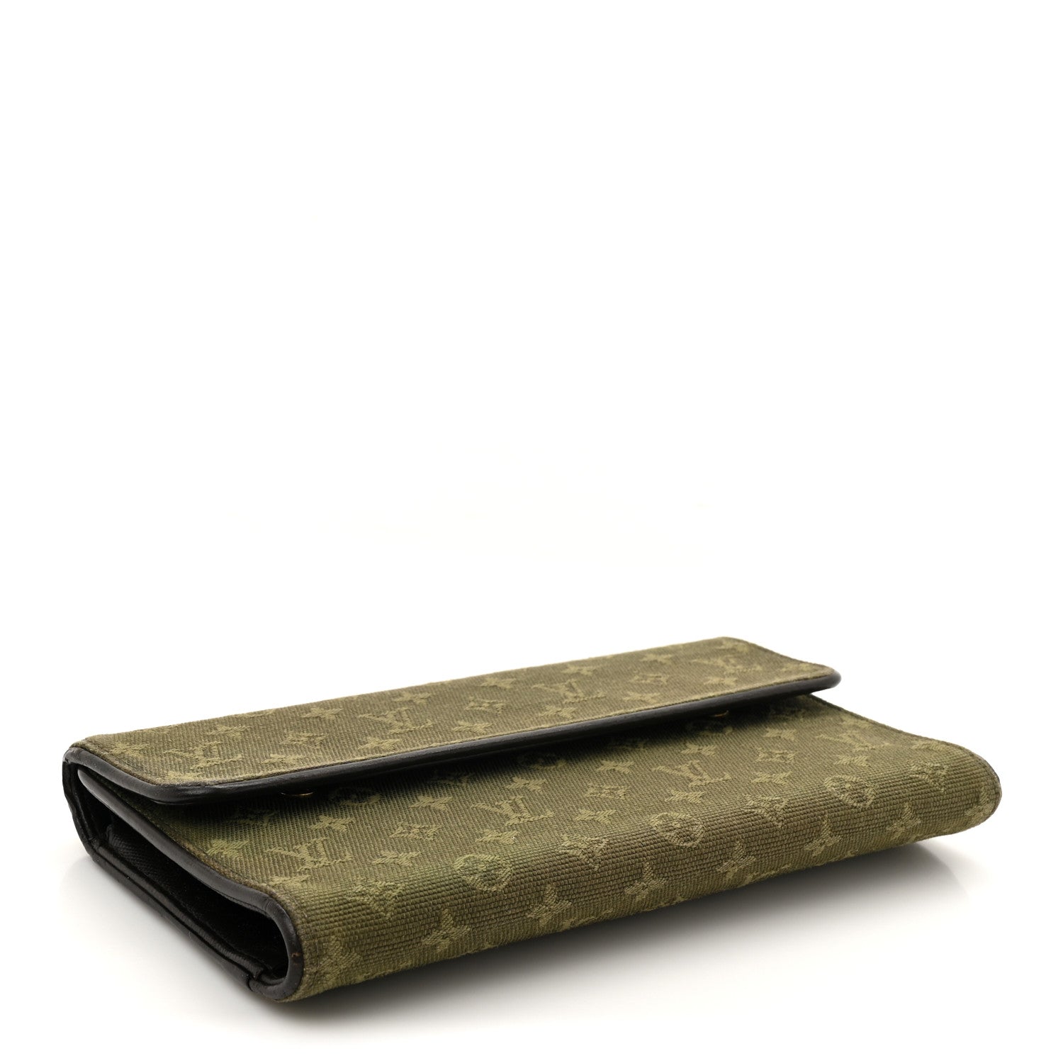 Louis Vuitton Mini Monogram Porte Tresor International Wallet Kaki 4 of 10