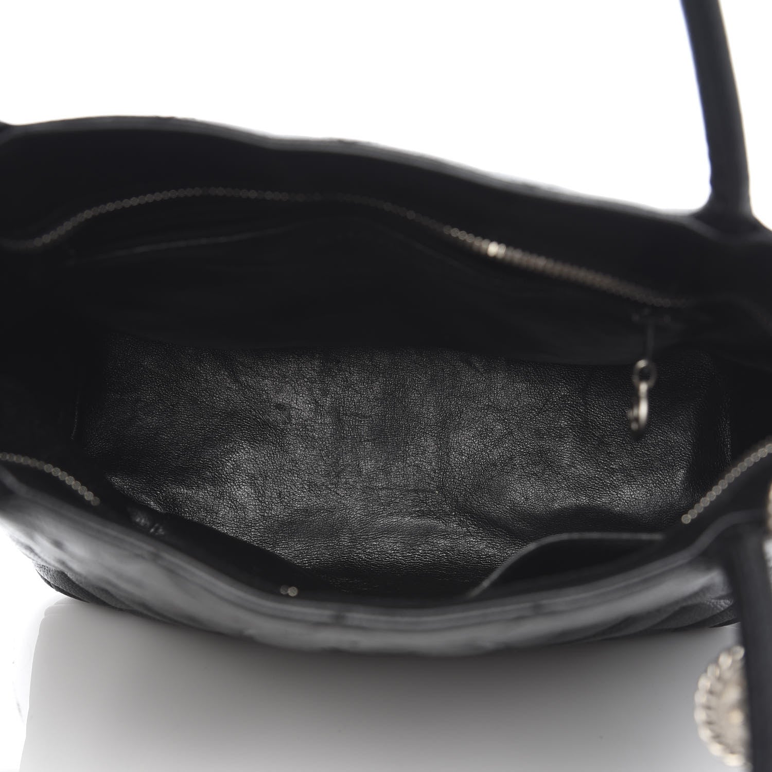 Chanel Caviar Quilted Medallion Tote Black 5 of 10