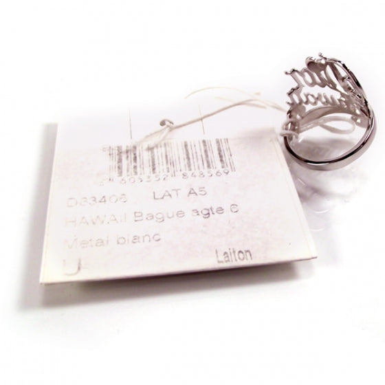 Christian Dior Silver Dior Hawaii Ring 2 of 4