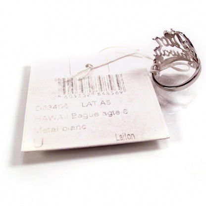 Christian Dior Silver Dior Hawaii Ring 2 of 4