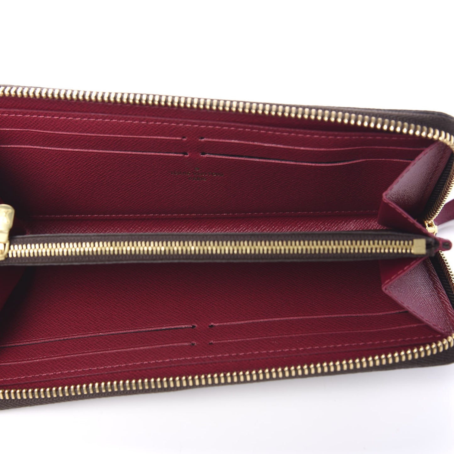 Monogram Clemence Wallet Fuchsia