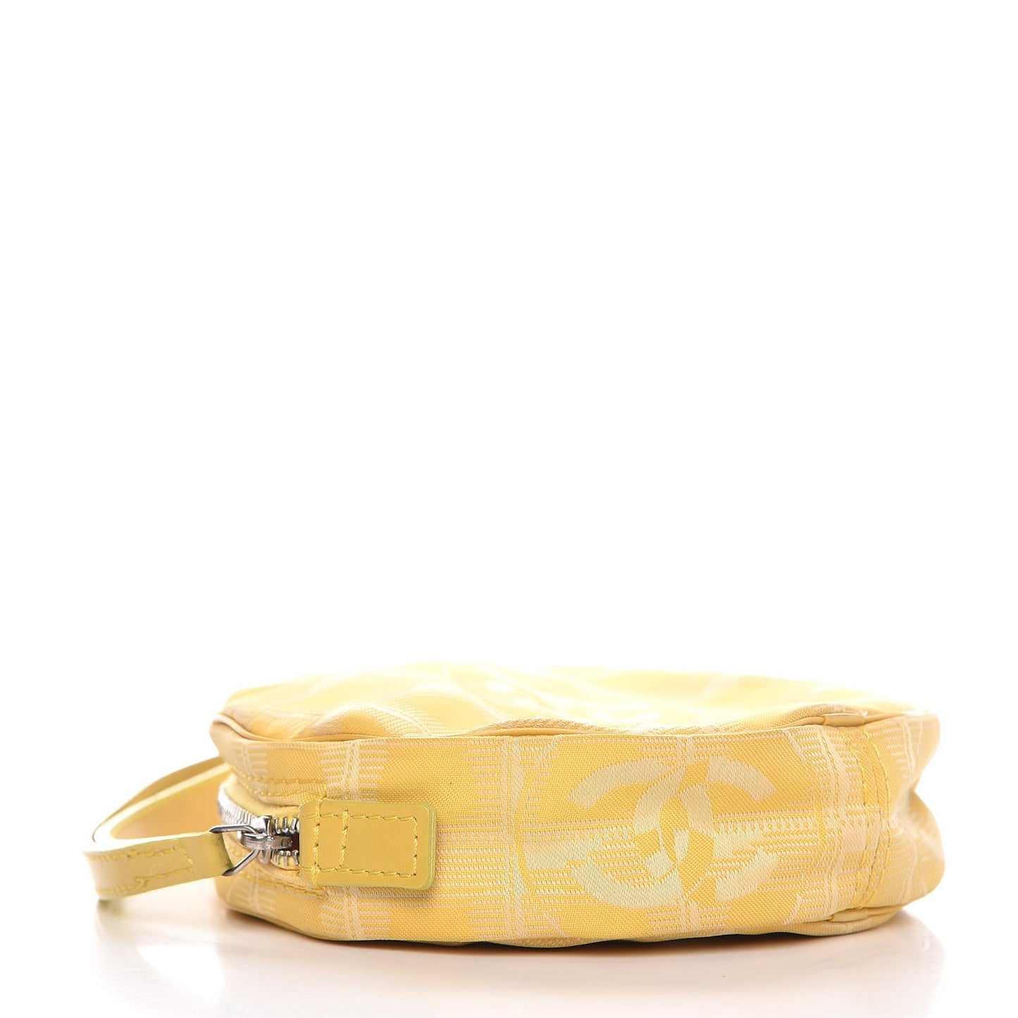 Nylon Travel Wristlet Yellow