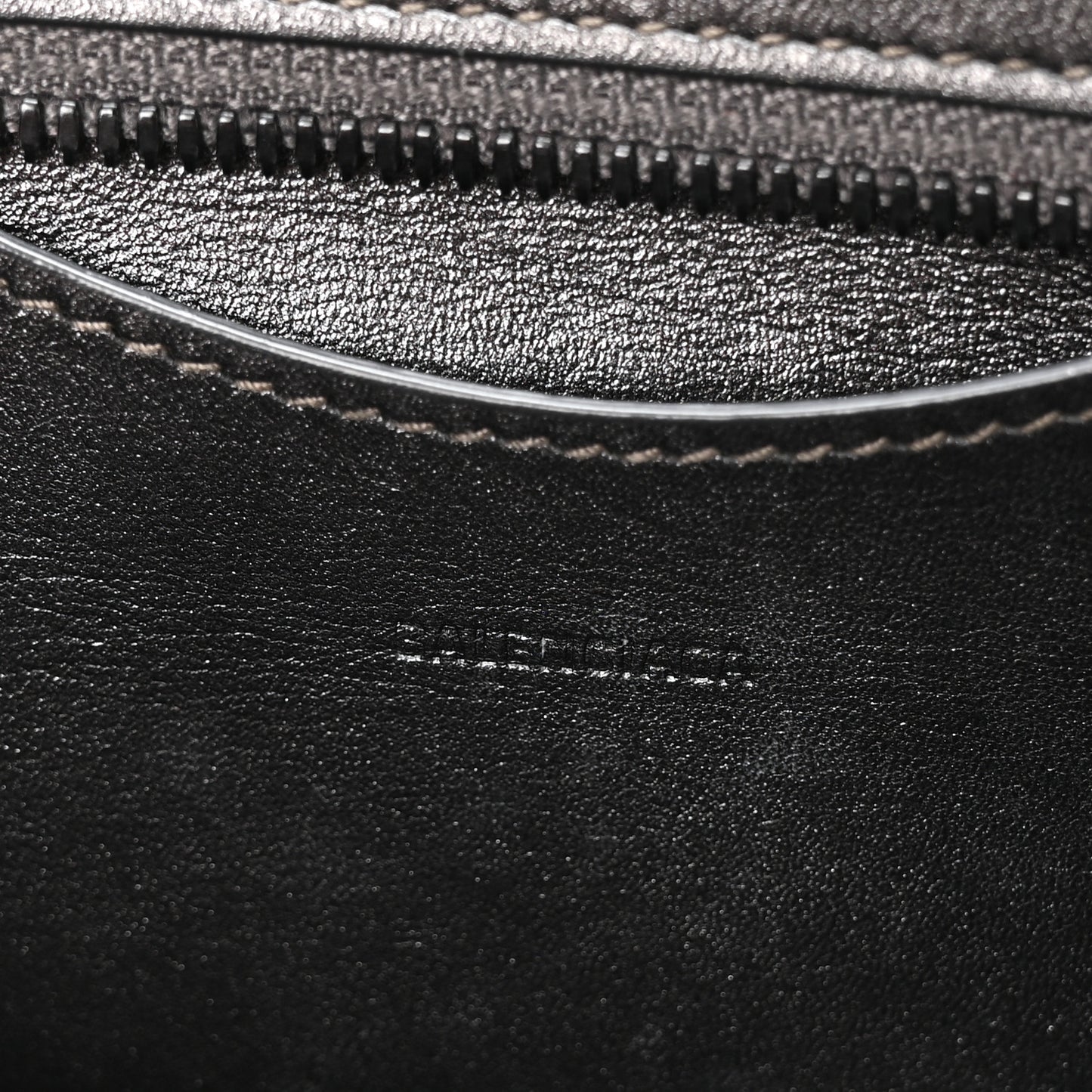Smooth Calfskin Neo Classic Black Hardware Mini City Gunmetal