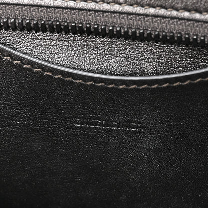 Balenciaga Smooth Calfskin Neo Classic Black Hardware Mini City Gunmetal 6 of 10