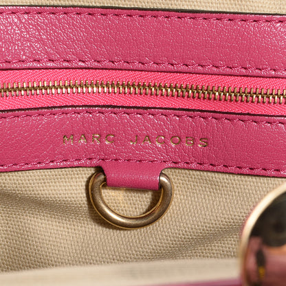 Marc Jacobs Lacquered Leather Quilted Little Stam Pink 6 of 9