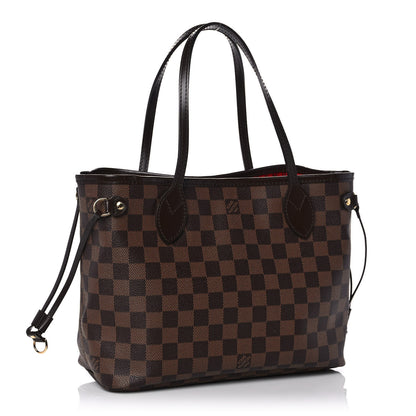 Louis Vuitton Damier Ebene Neverfull PM 3 of 9