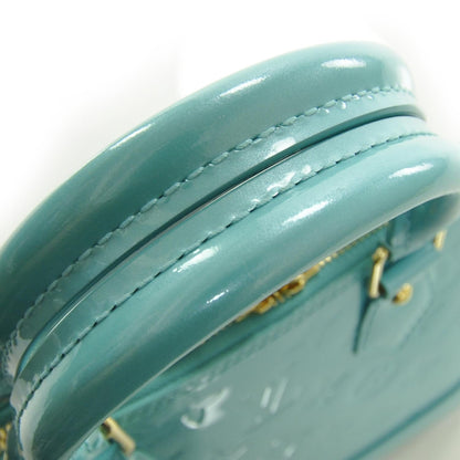 Louis Vuitton Vernis Alma BB Blue Lagon 5 of 8