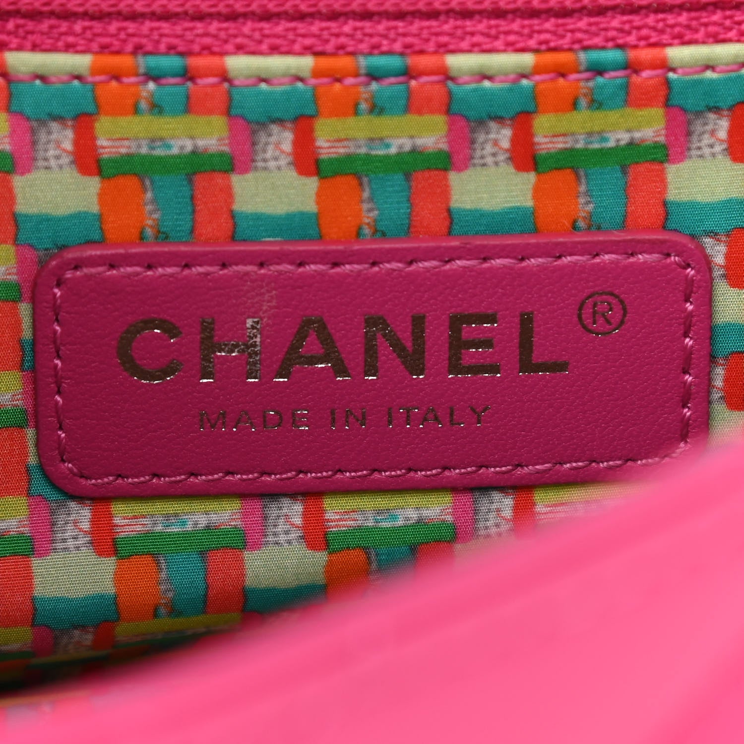 Chanel Rubber Quilted Lambskin Medium Coco Rain Flap Pink 6 of 12