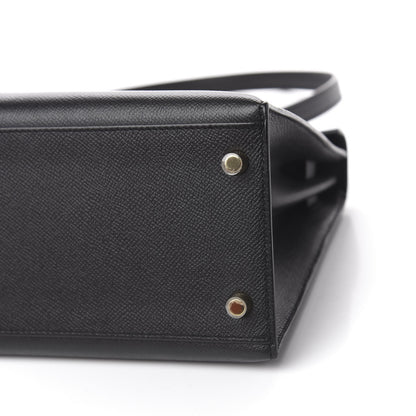 Hermes Epsom Kelly Sellier 28 Black 11 of 12