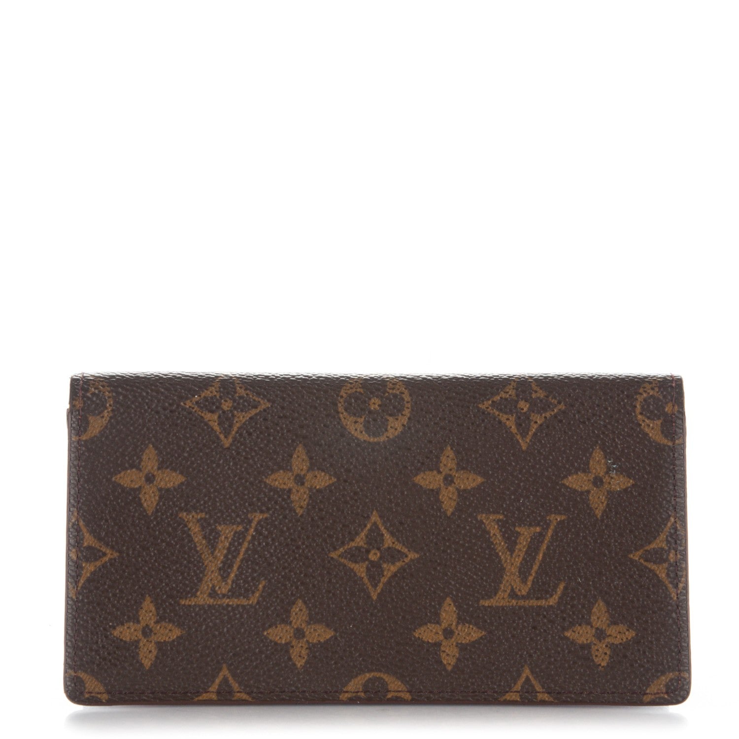 Louis Vuitton Monogram Simple Checkbook Holder Wallet Cover 1 of 7