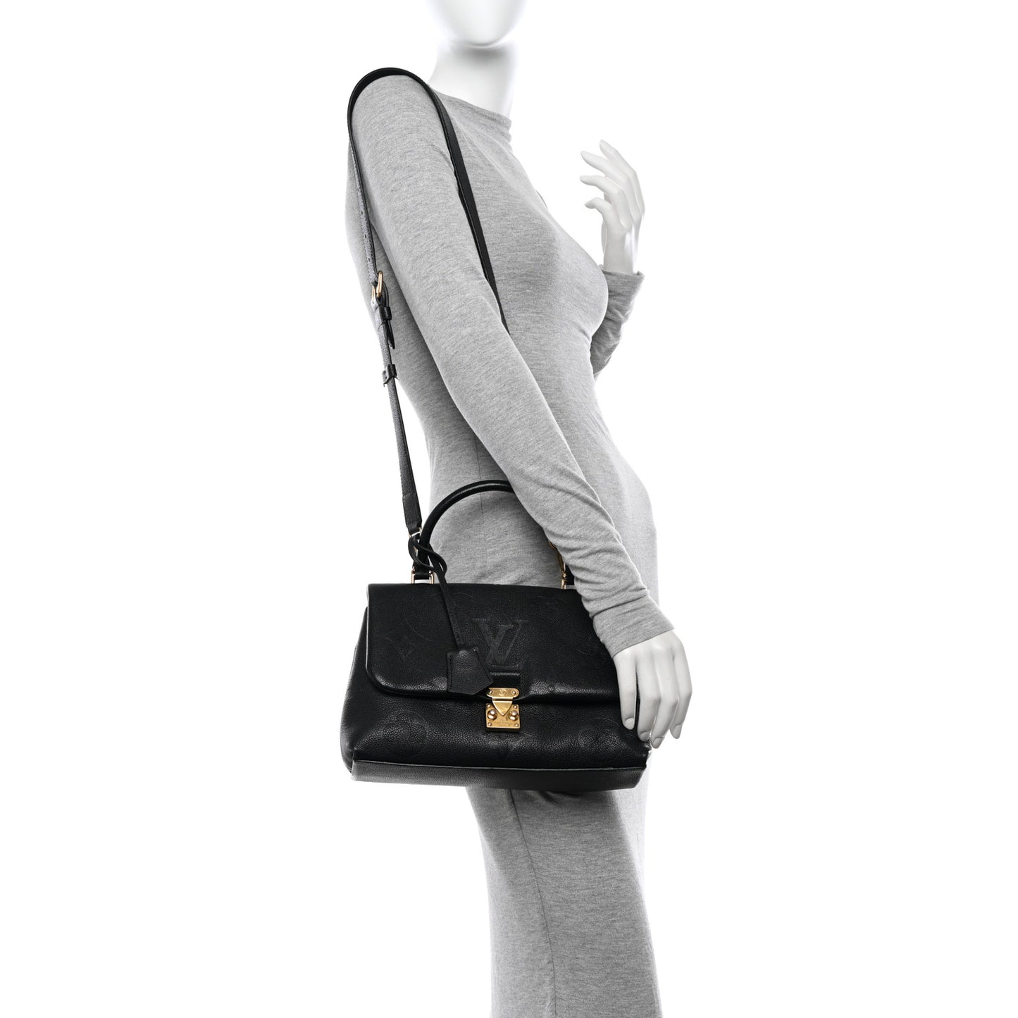 Empreinte Monogram Giant Madeleine MM Black
