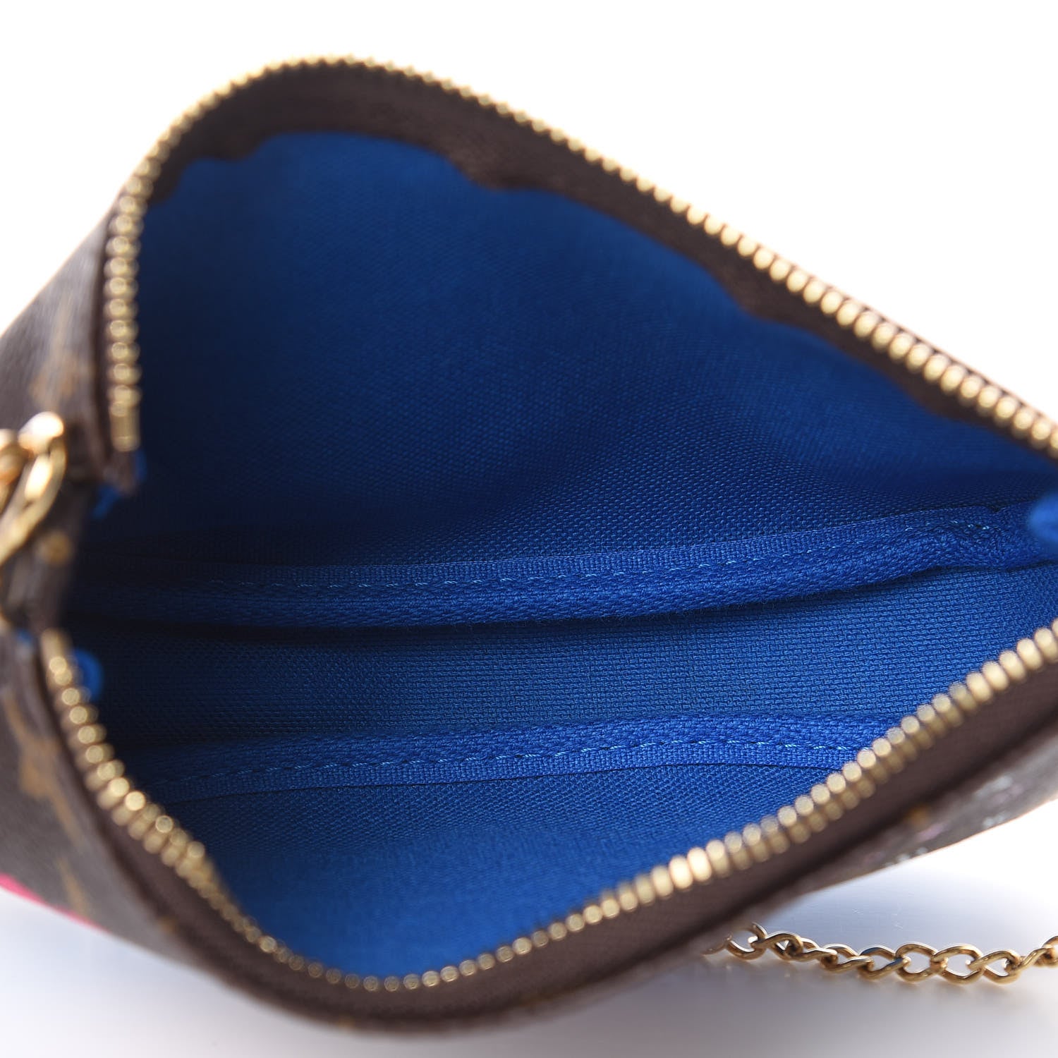 Louis Vuitton Monogram 2019 Christmas Animation Mini Venice Pochette Accessories Blue 5 of 8