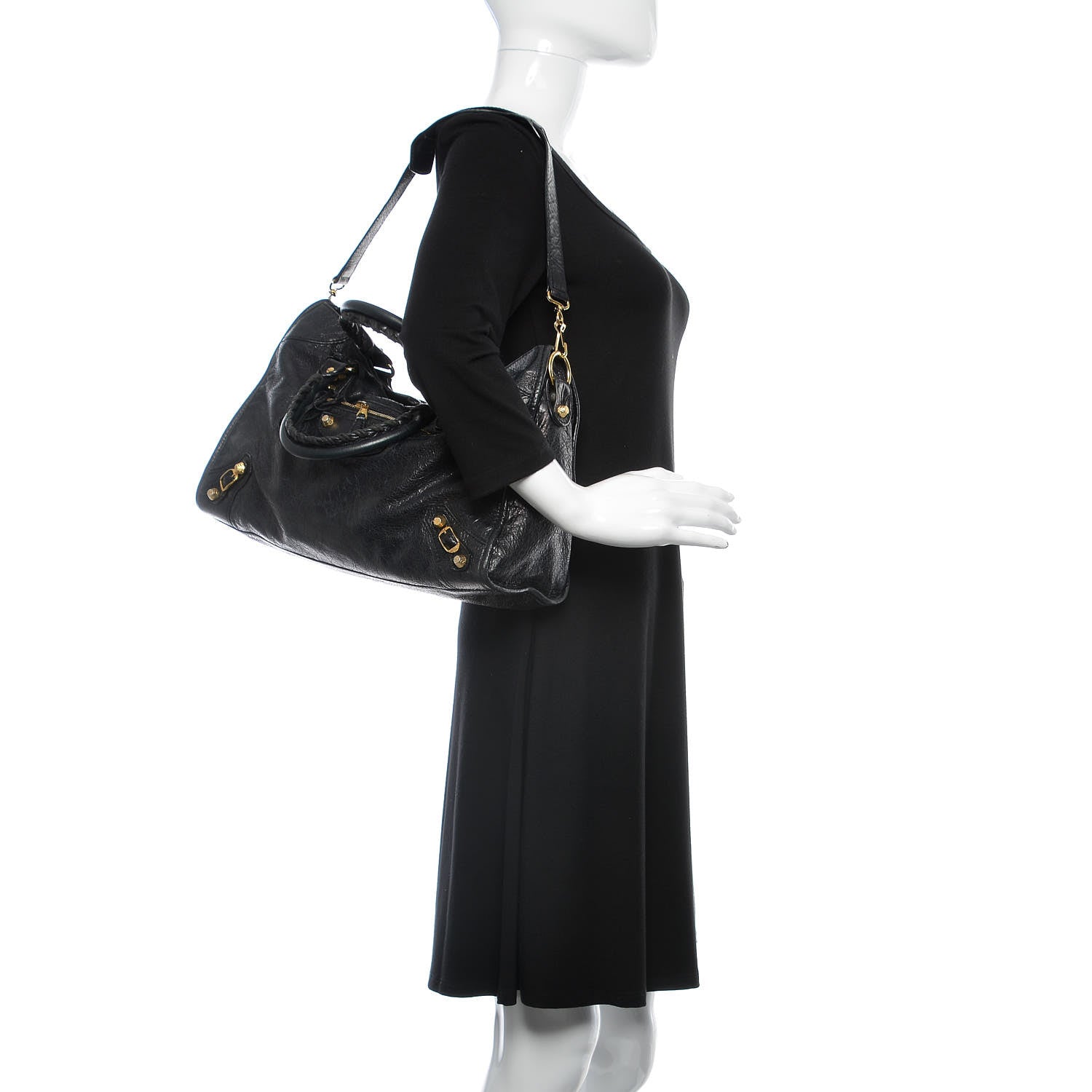 Balenciaga Agneau Giant 12 Gold Hardware City Black 2 of 16