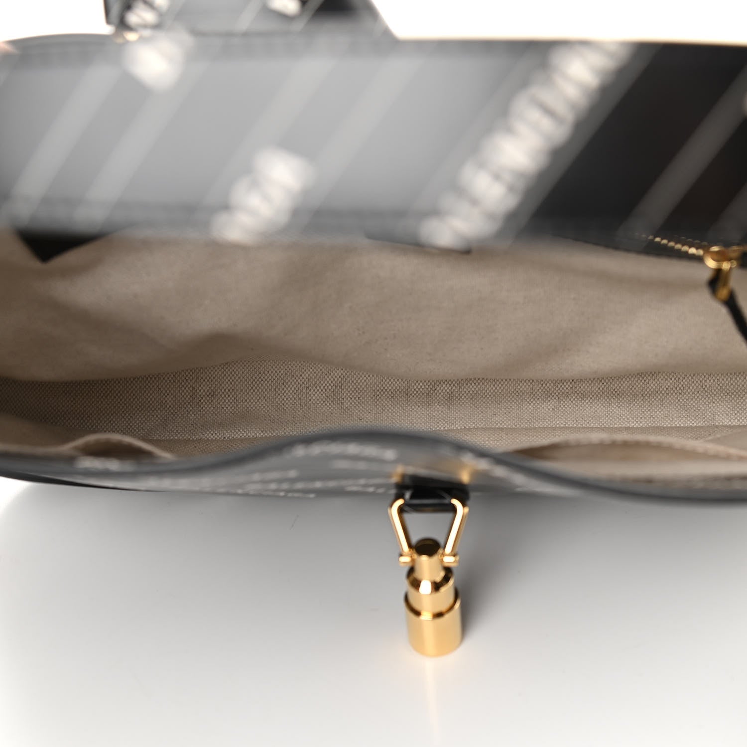 Gucci X BALENCIAGA Calfskin Logo Print Medium Jackie 1961 Hobo Black 5 of 10