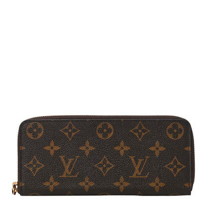 Louis Vuitton Monogram Clemence Wallet Fuchsia 1 of 9