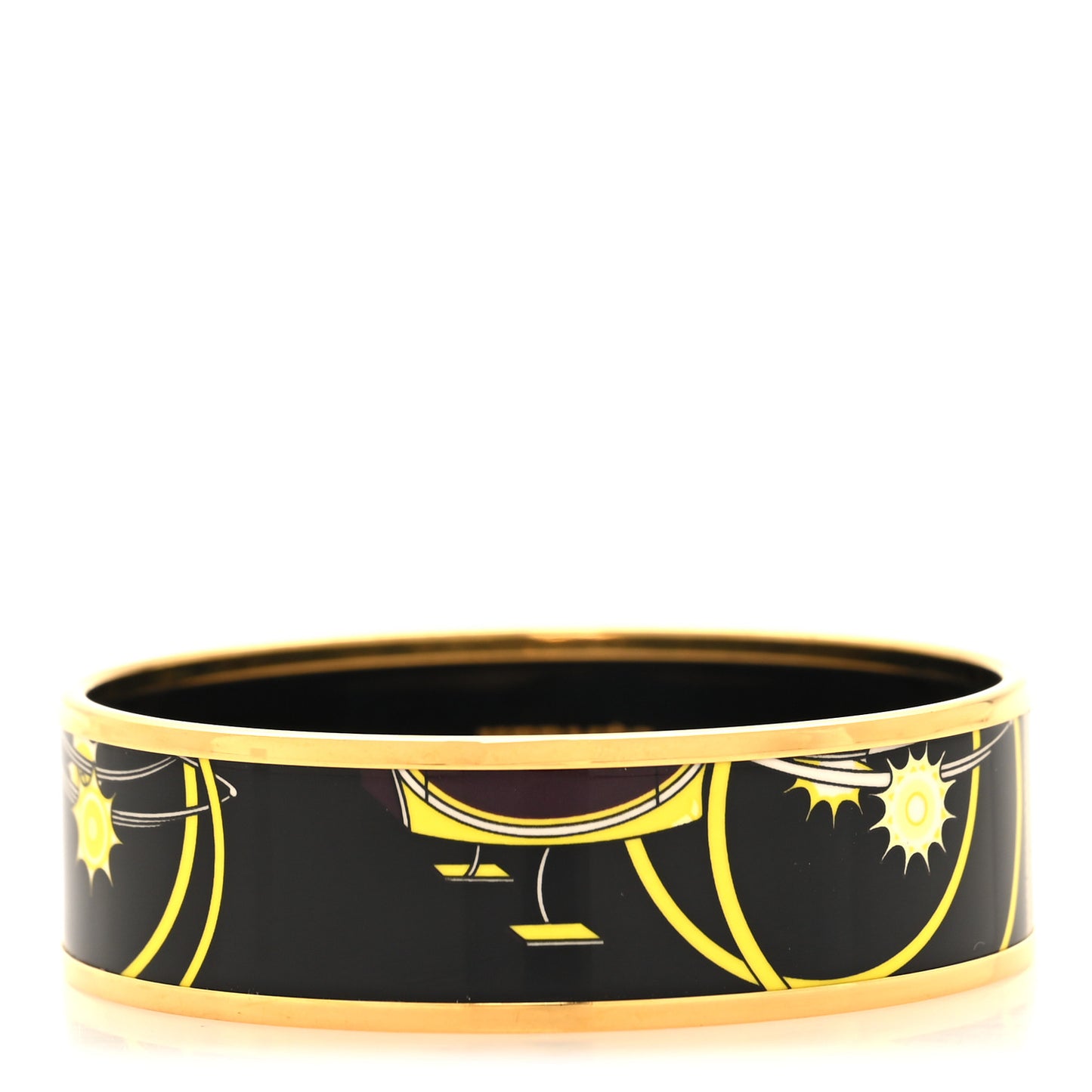 Enamel Printed Wide Bracelet 62