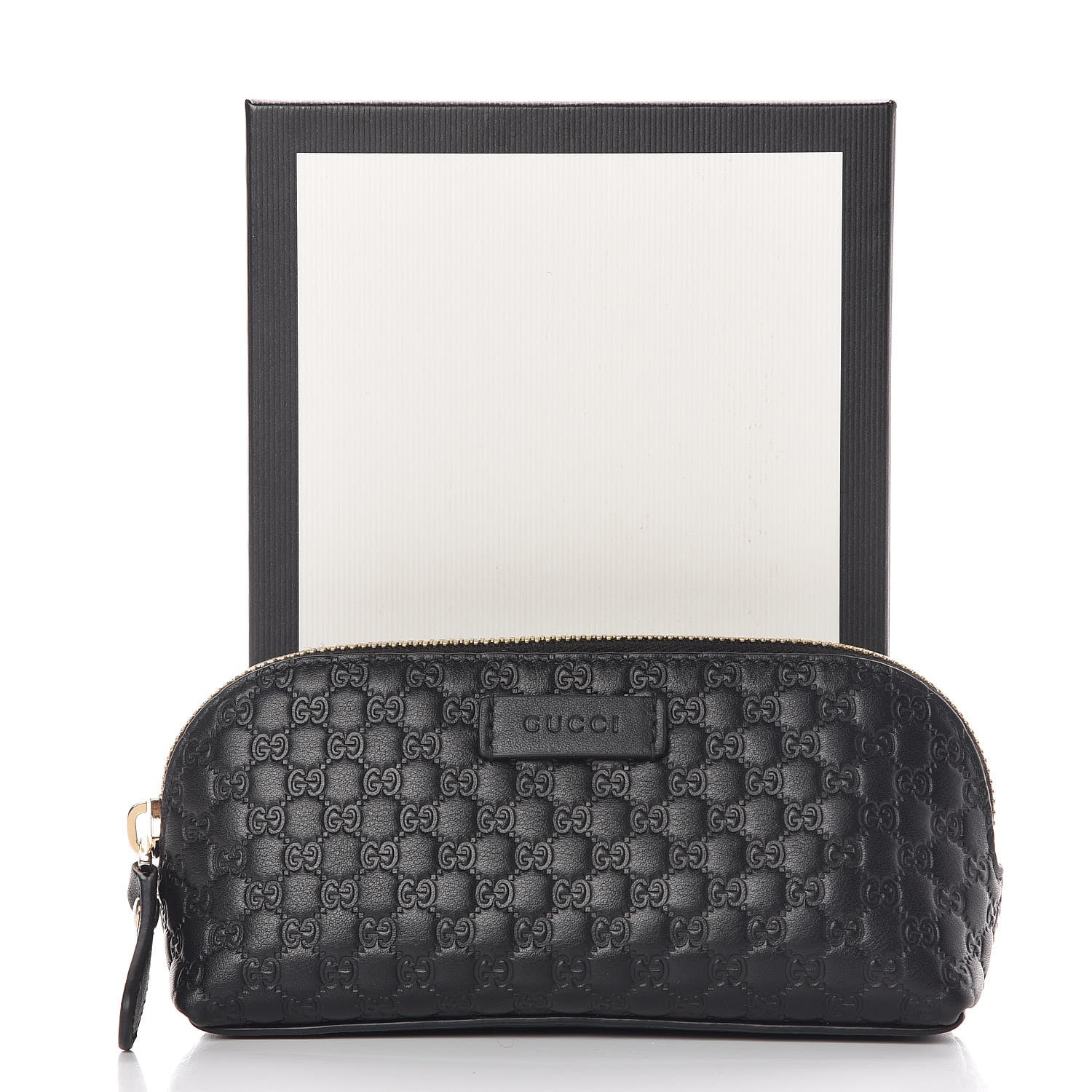 Gucci Microguccissima Small Cosmetic Case Black 10 of 10