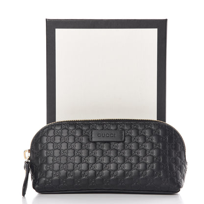 Gucci Microguccissima Small Cosmetic Case Black 10 of 10