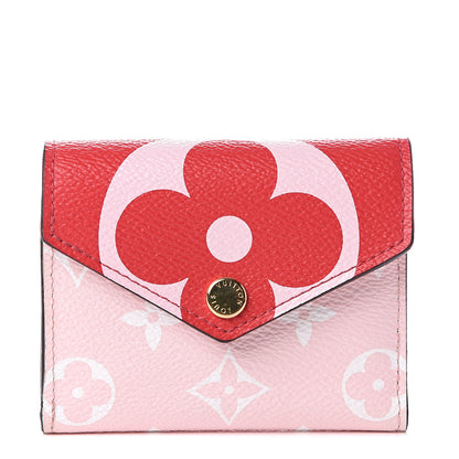 Louis Vuitton Monogram Giant Zoe Wallet Rouge Rose 1 of 10