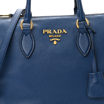Prada Vitello Phenix Bauletto Bluette 8 of 12