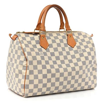 Louis Vuitton Damier Azur Speedy 30 3 of 15