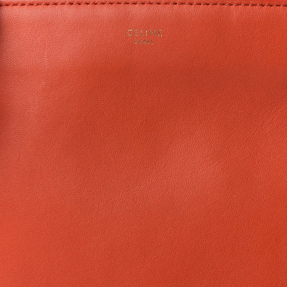 Celine Lambskin Small Trio Crossbody Bag Light Ruby 9 of 9