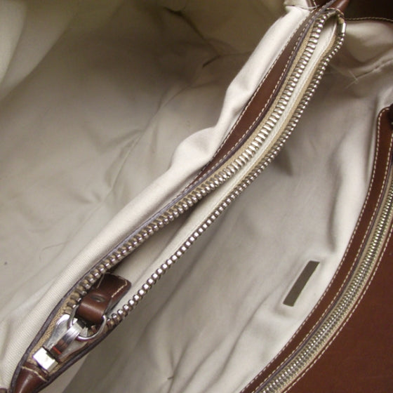 Miu Miu Canvas Geometric Pin Satchel 7 of 10