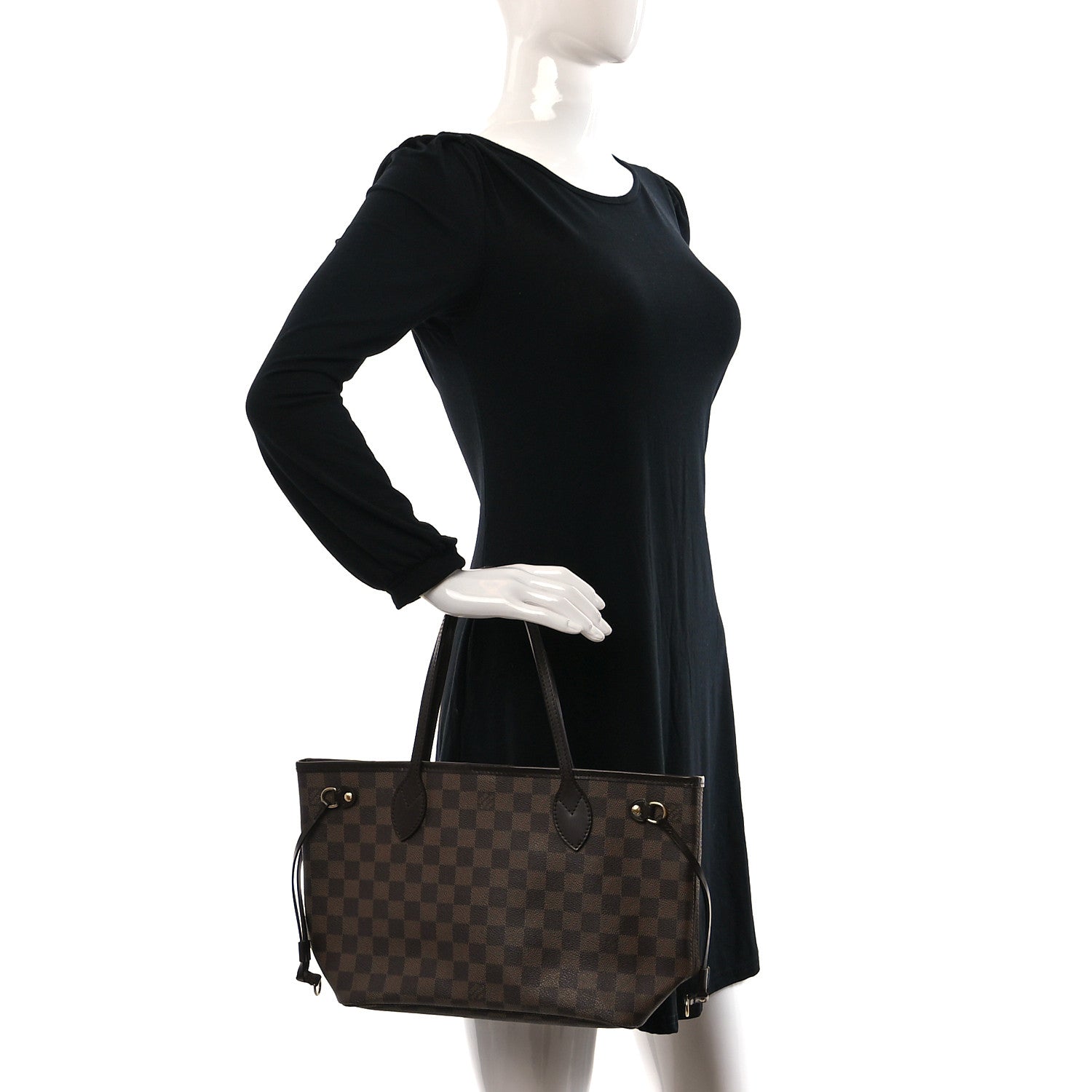 Louis Vuitton Damier Ebene Neverfull PM 2 of 11