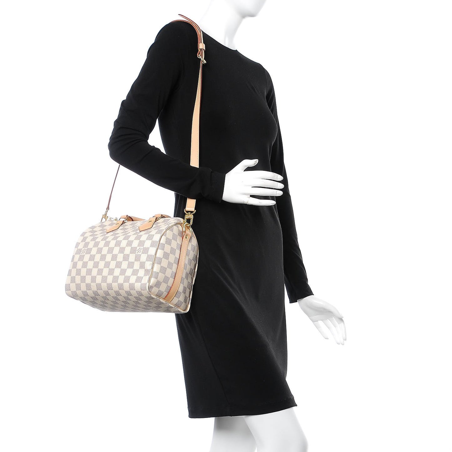 Damier Azur Speedy Bandouliere 25