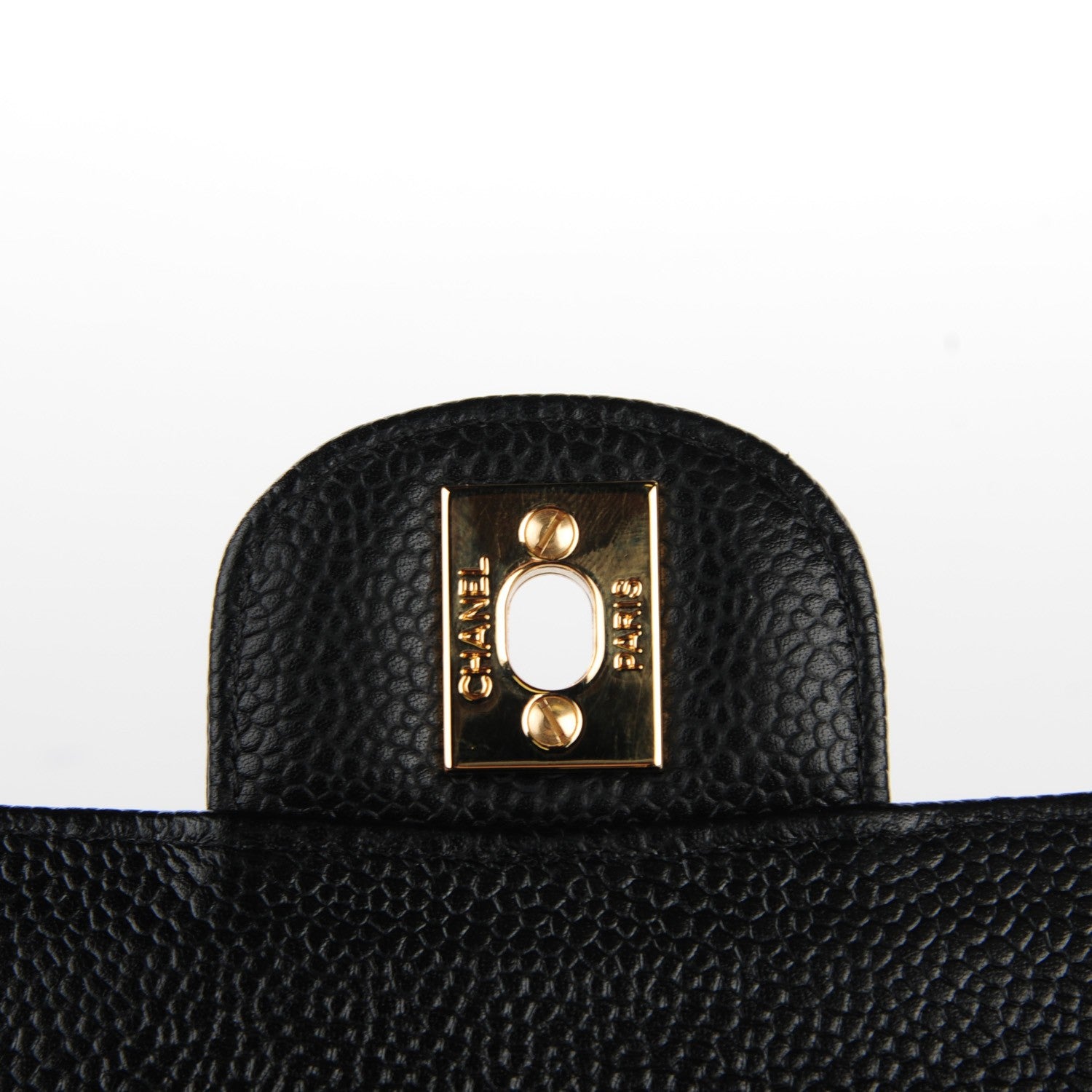 Chanel Caviar Quilted Medium Double Flap Black 5 of 8