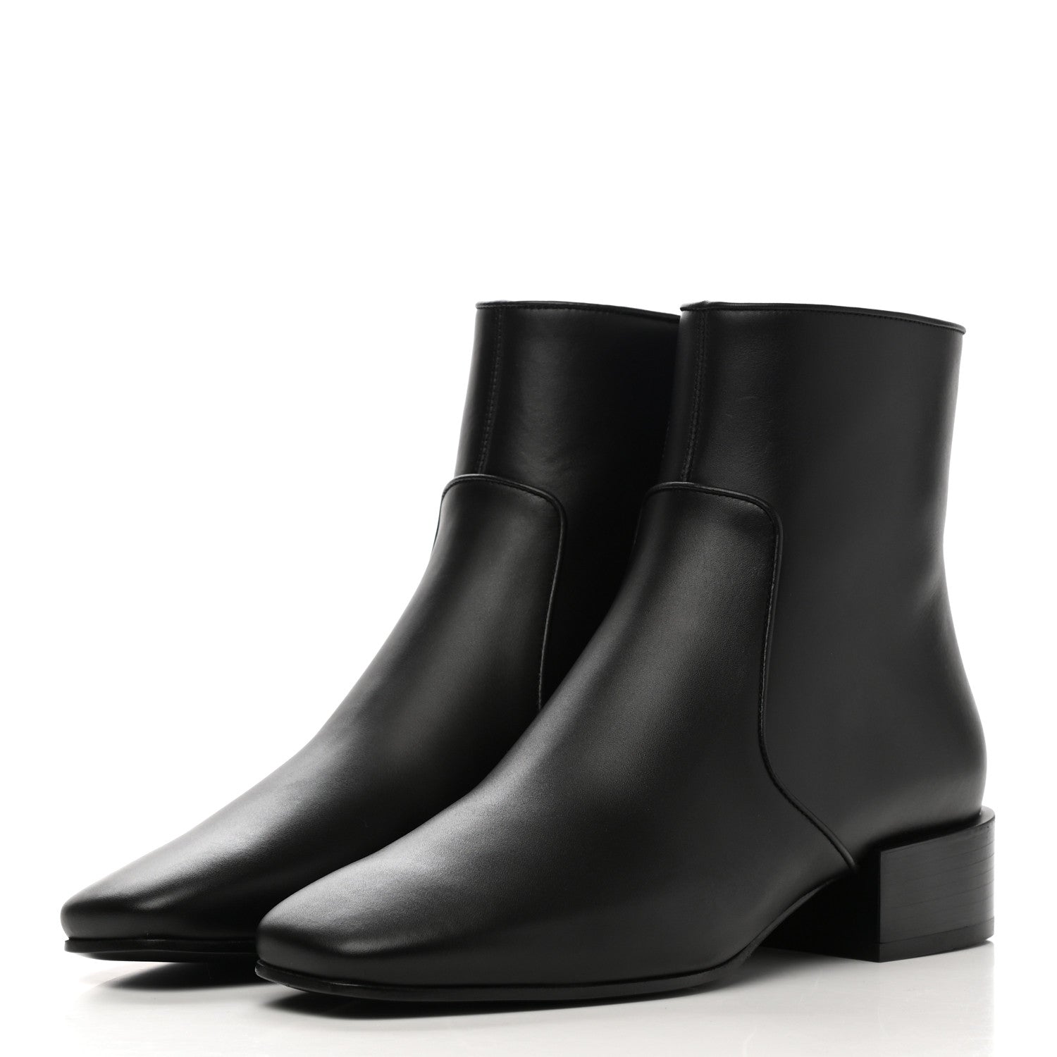 Givenchy Calfskin Ankle Boots 36.5 Black 3 of 12
