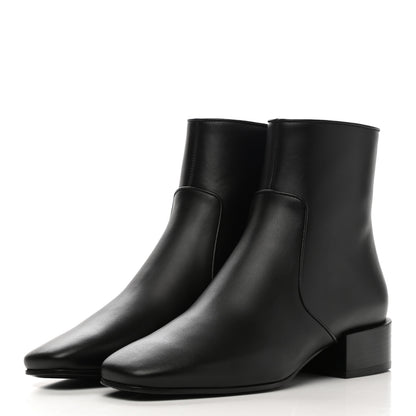 Givenchy Calfskin Ankle Boots 36.5 Black 3 of 12